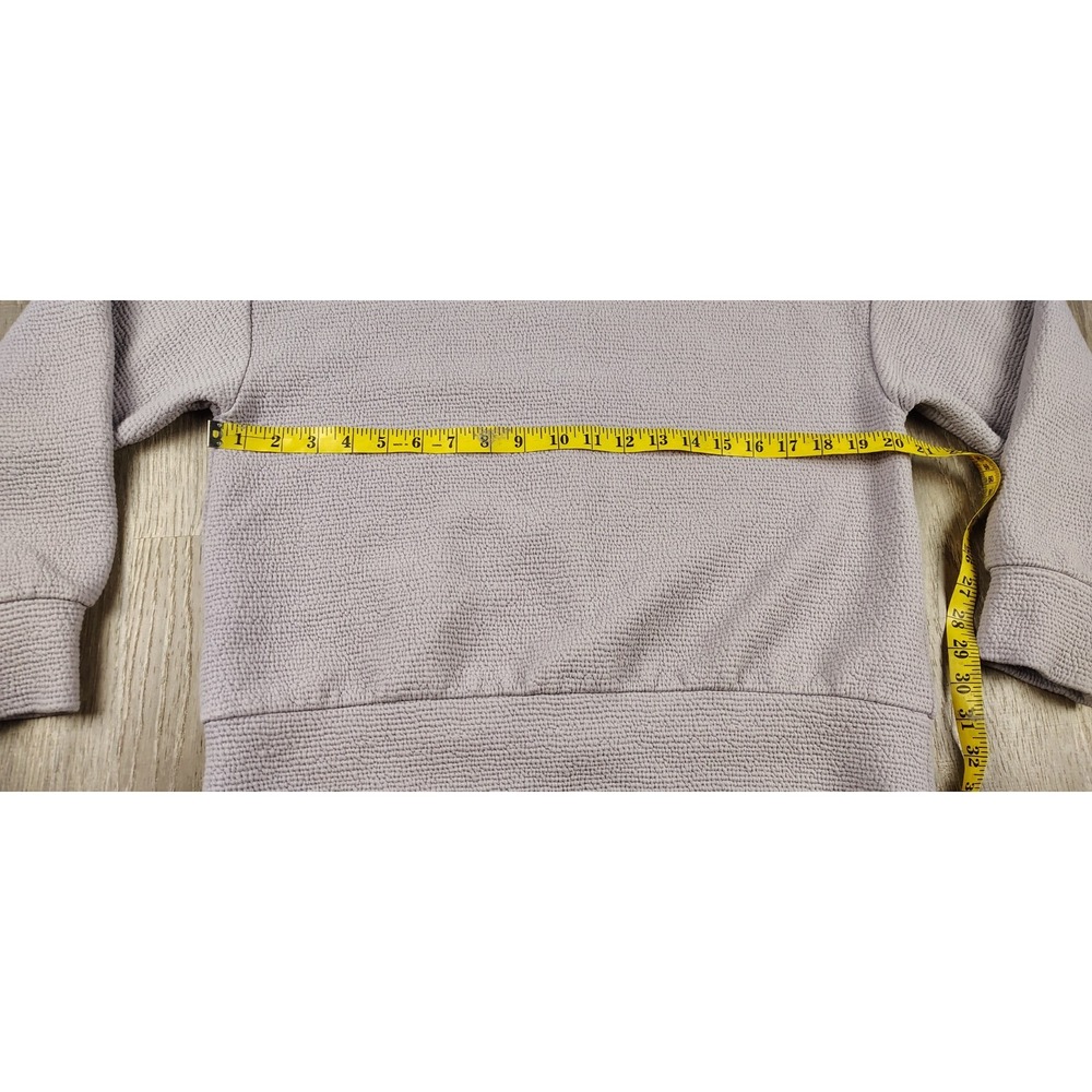 Calia S Carrie Underwood Purple‎ Quarter Zip High Neck Pullover Elevate Textured - Picture 10 of 11